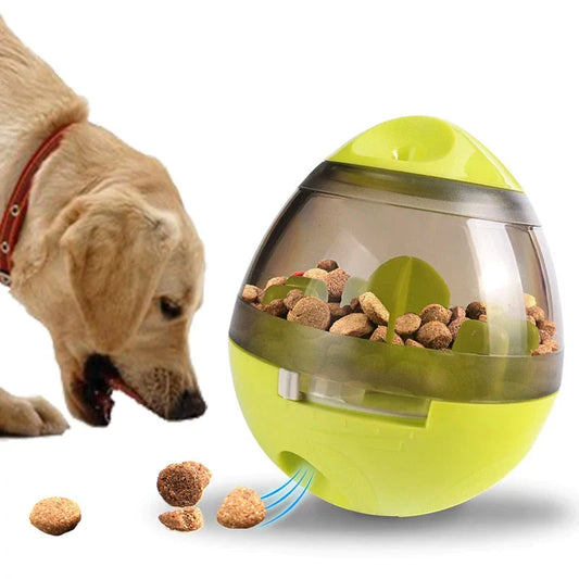 Interactive Pet Toy IQ Treat Ball Food Dispenser - Pet Bowls, Feeders & Waterers - DINIBLO 