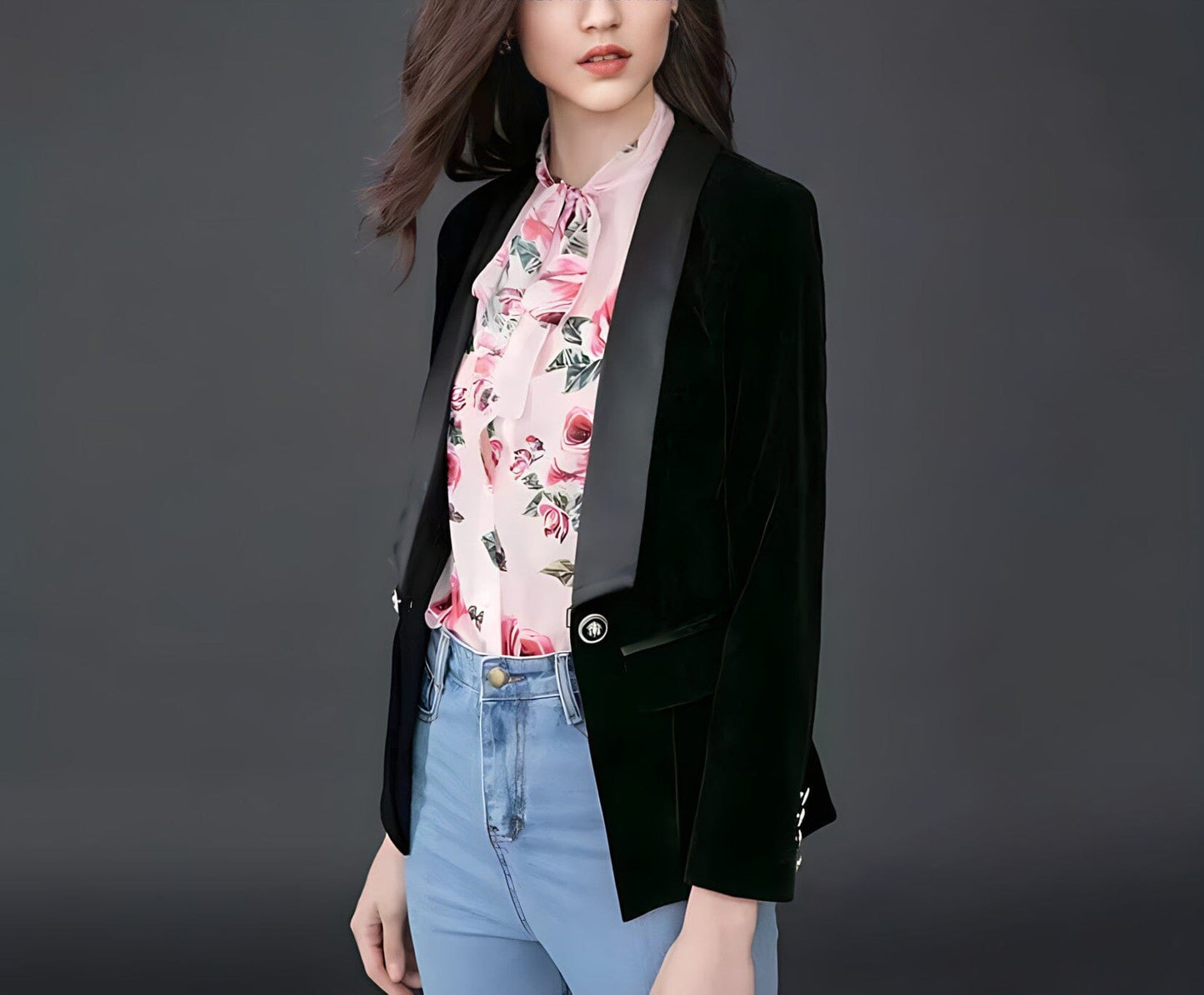 The Camille Velvet Slim Fit Blazer - Multiple Colors -  - DINIBLO 