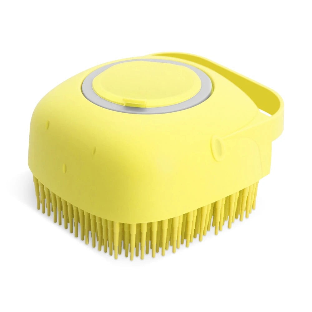 Pet Shampoo Dispenser Massage Brush - Pet Combs & Brushes - DINIBLO 