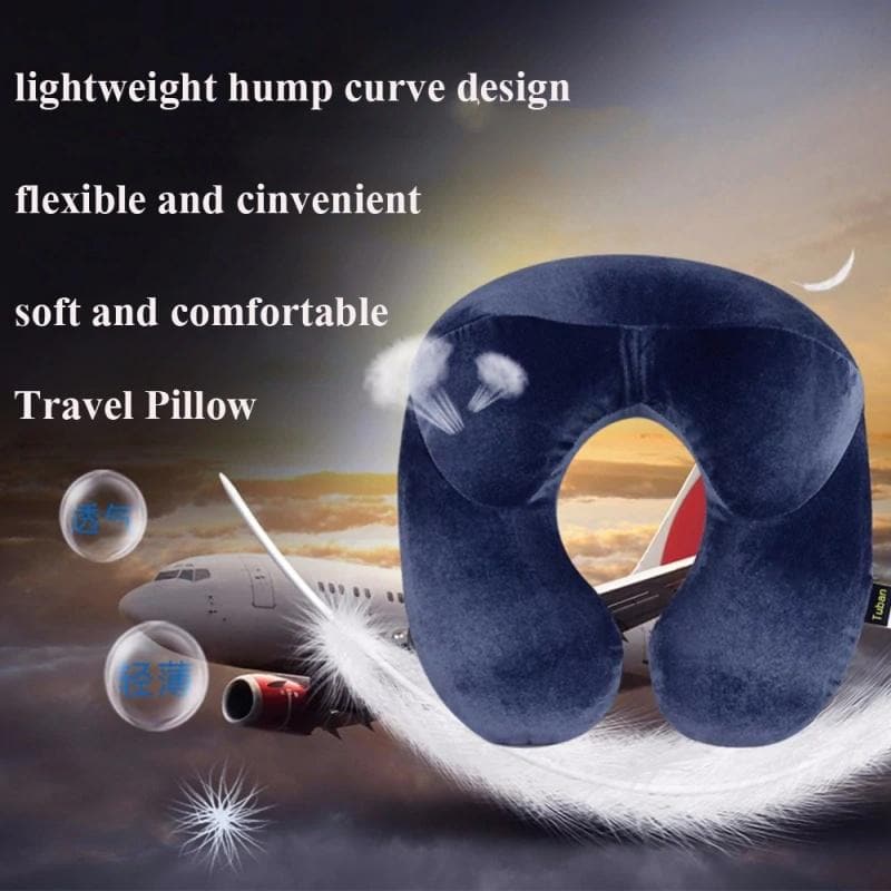 Inflata-Cloud™ - Ergonomically Designed Comfort Neck Pillow - Personal Care - DINIBLO 