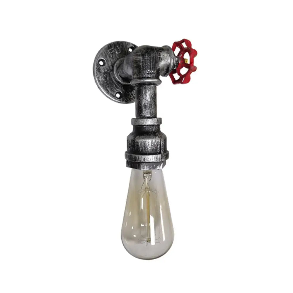 Iron Wall Mount Light Industrial Valve Handle – Single Corridor Fixture -  - DINIBLO 