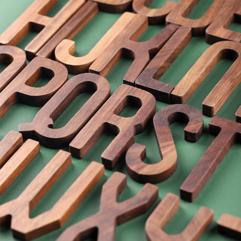 Wooden Decorative Letters - Home Decor > Home Accessories > Decorative Objects - DINIBLO 