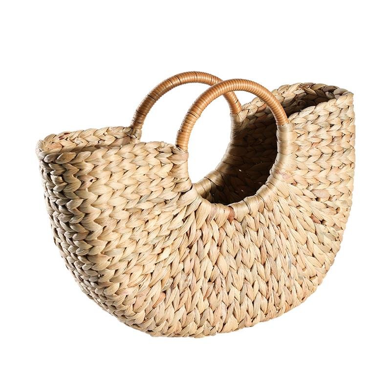 Farmhouse Burlywood Storage Bag Storage Basket - Organization > Storage Containers > Storage Baskets & Bins & Boxes - DINIBLO 