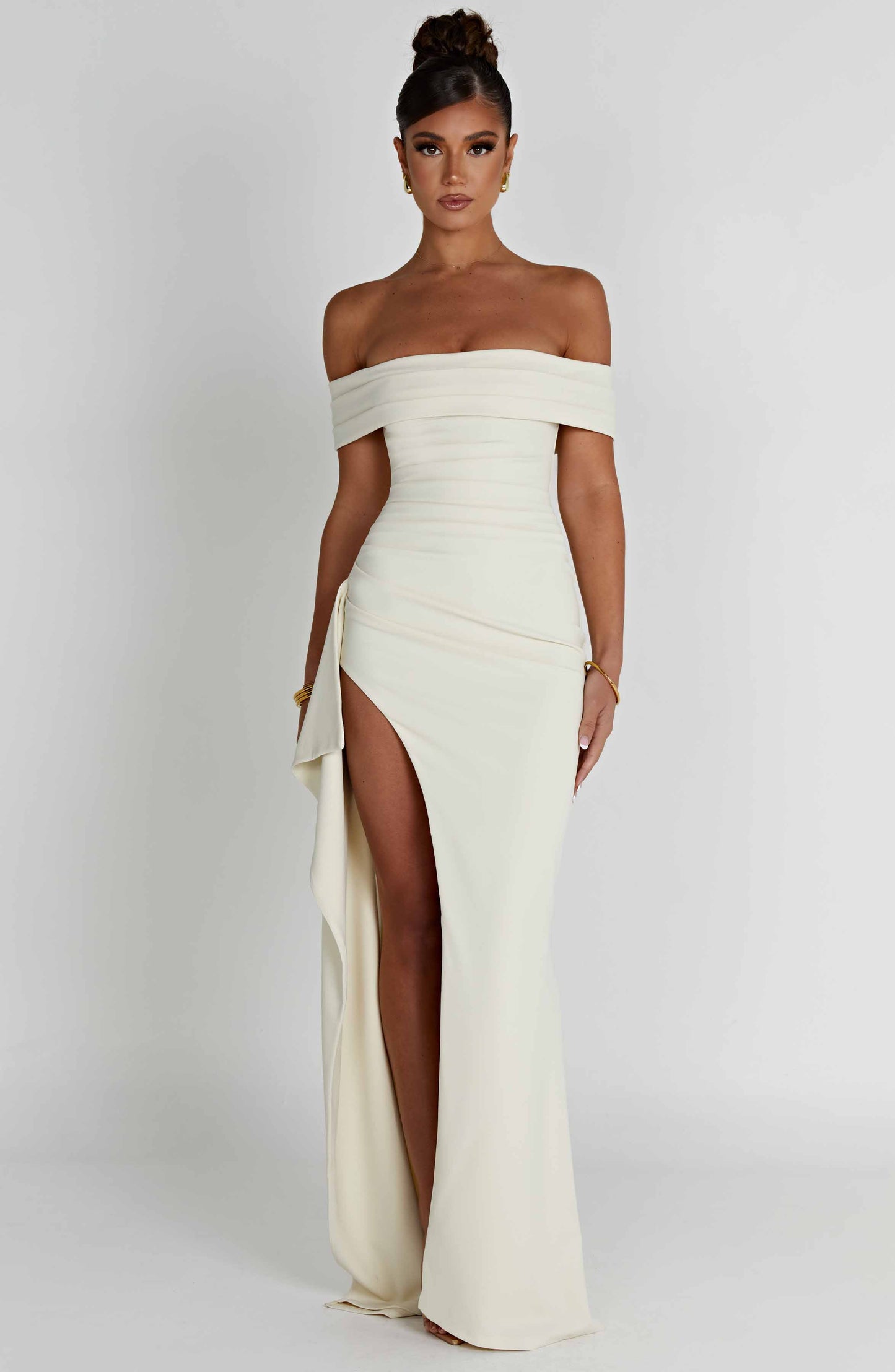 Joyce Maxi Dress - Ivory - Dress - DINIBLO 