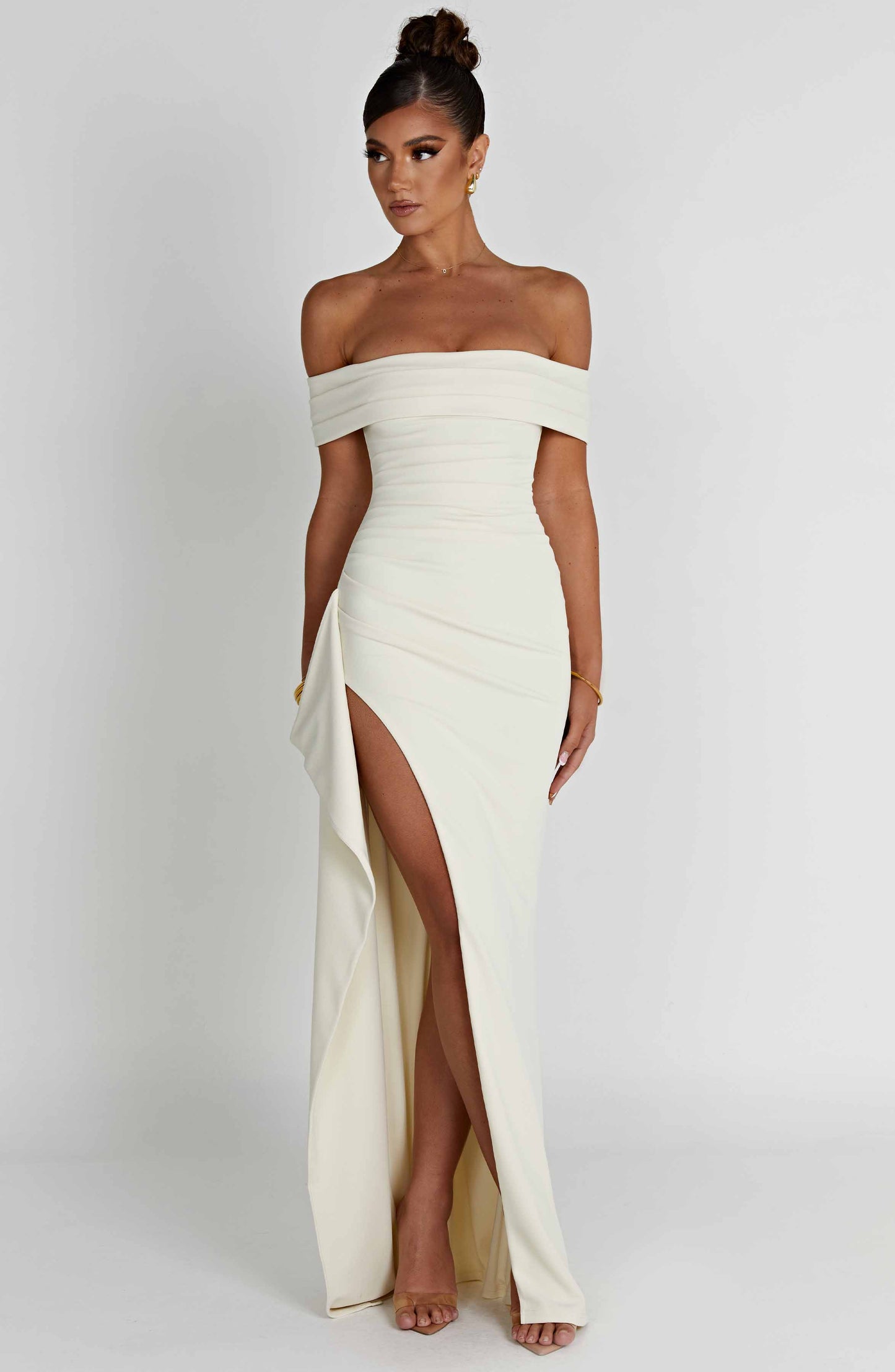 Joyce Maxi Dress - Ivory - Dress - DINIBLO 