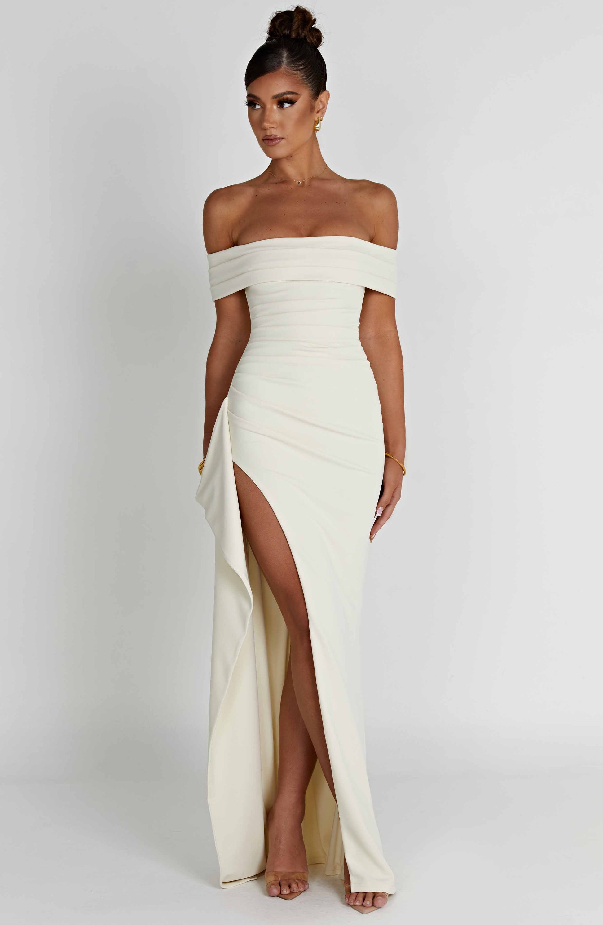 Joyce Maxi Dress - Ivory - Dress - DINIBLO 