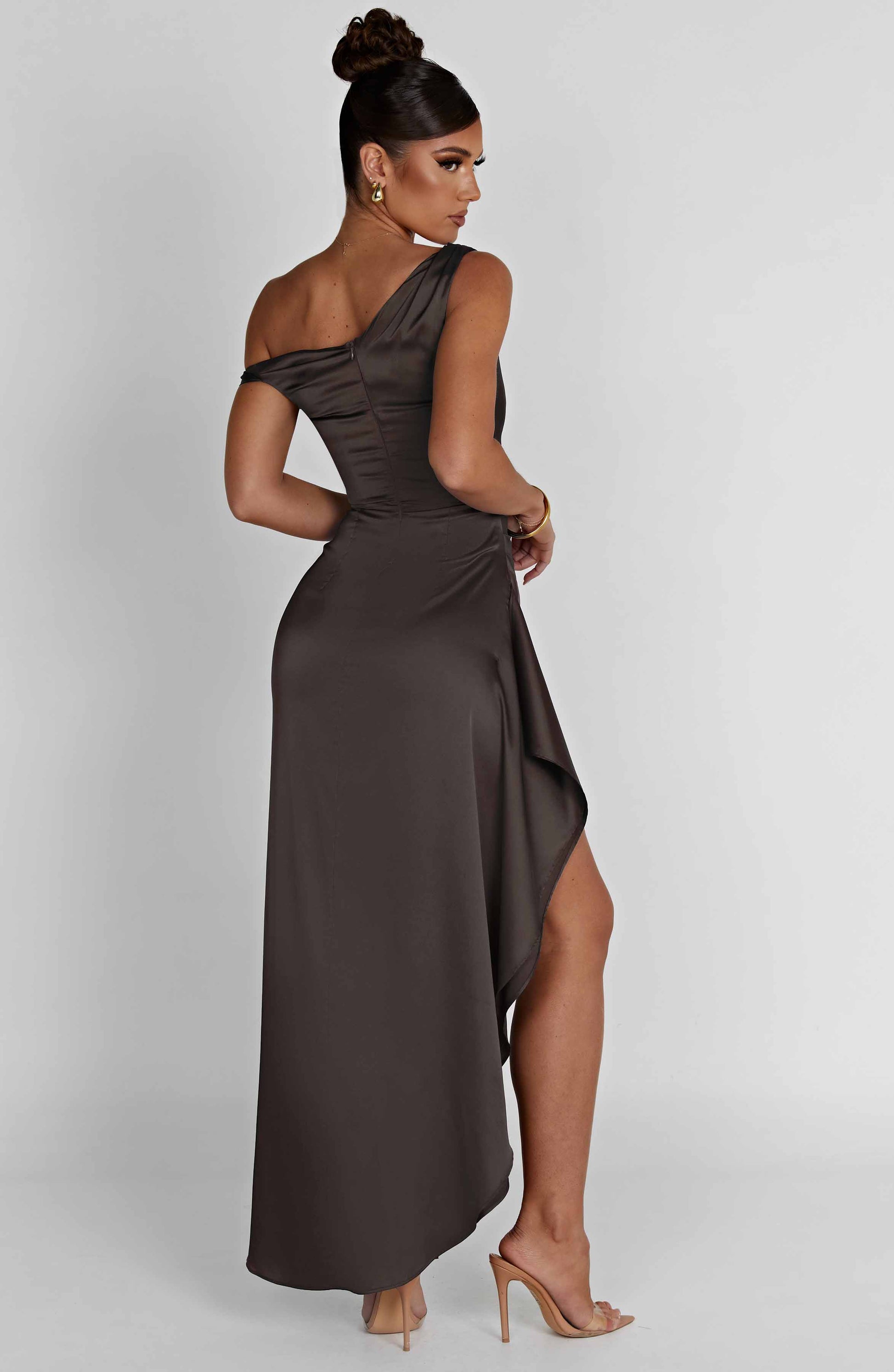 Juliene Maxi Dress - Charcoal - Dress - DINIBLO 