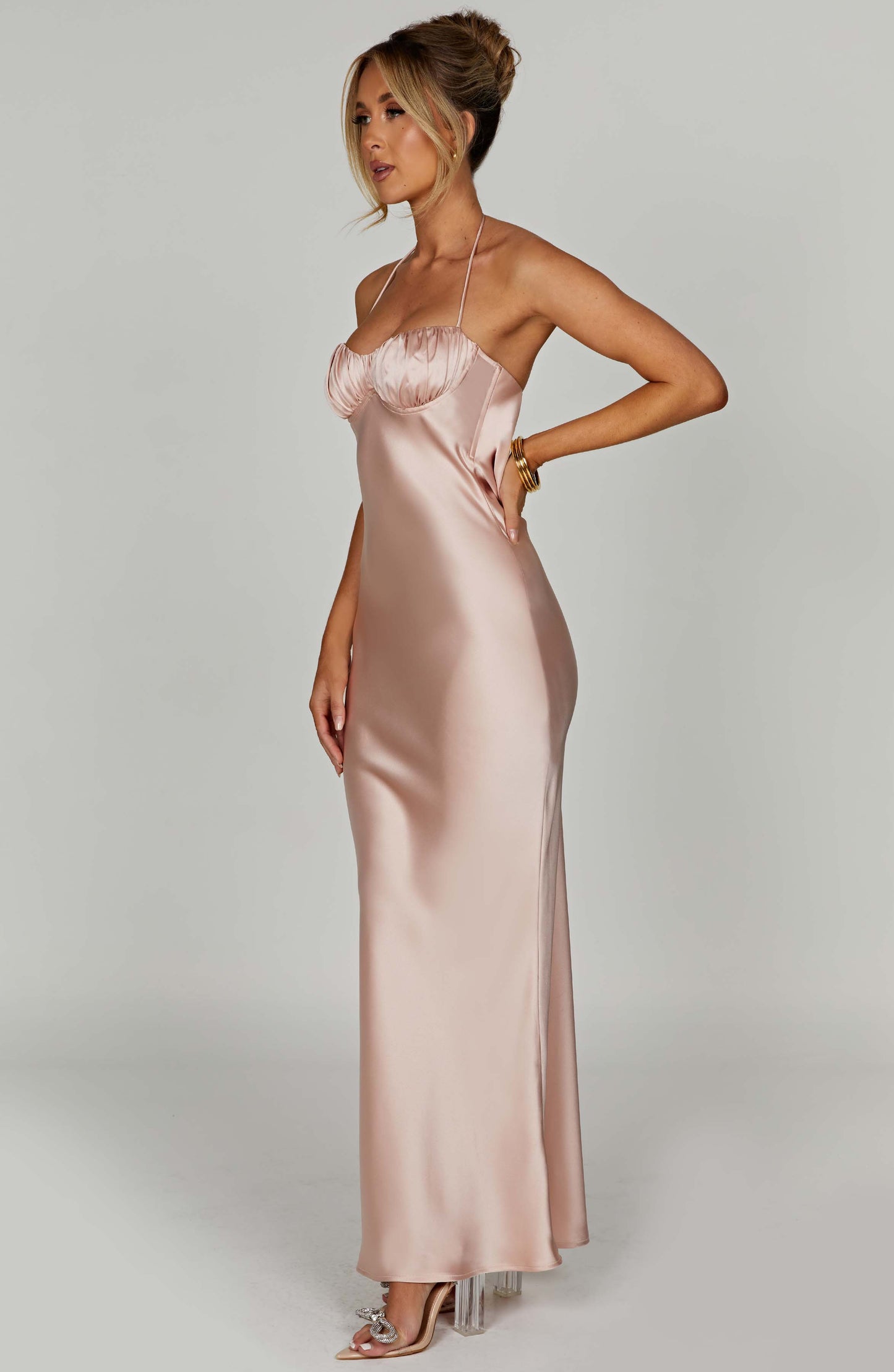 Kali Maxi Dress - Blush - Dress - DINIBLO 