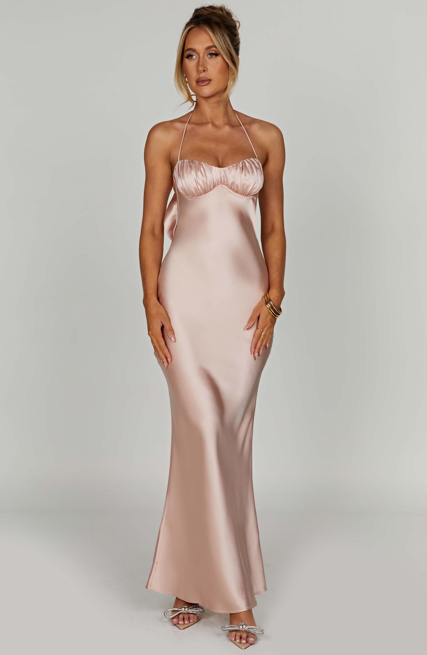 Kali Maxi Dress - Blush - Dress - DINIBLO 