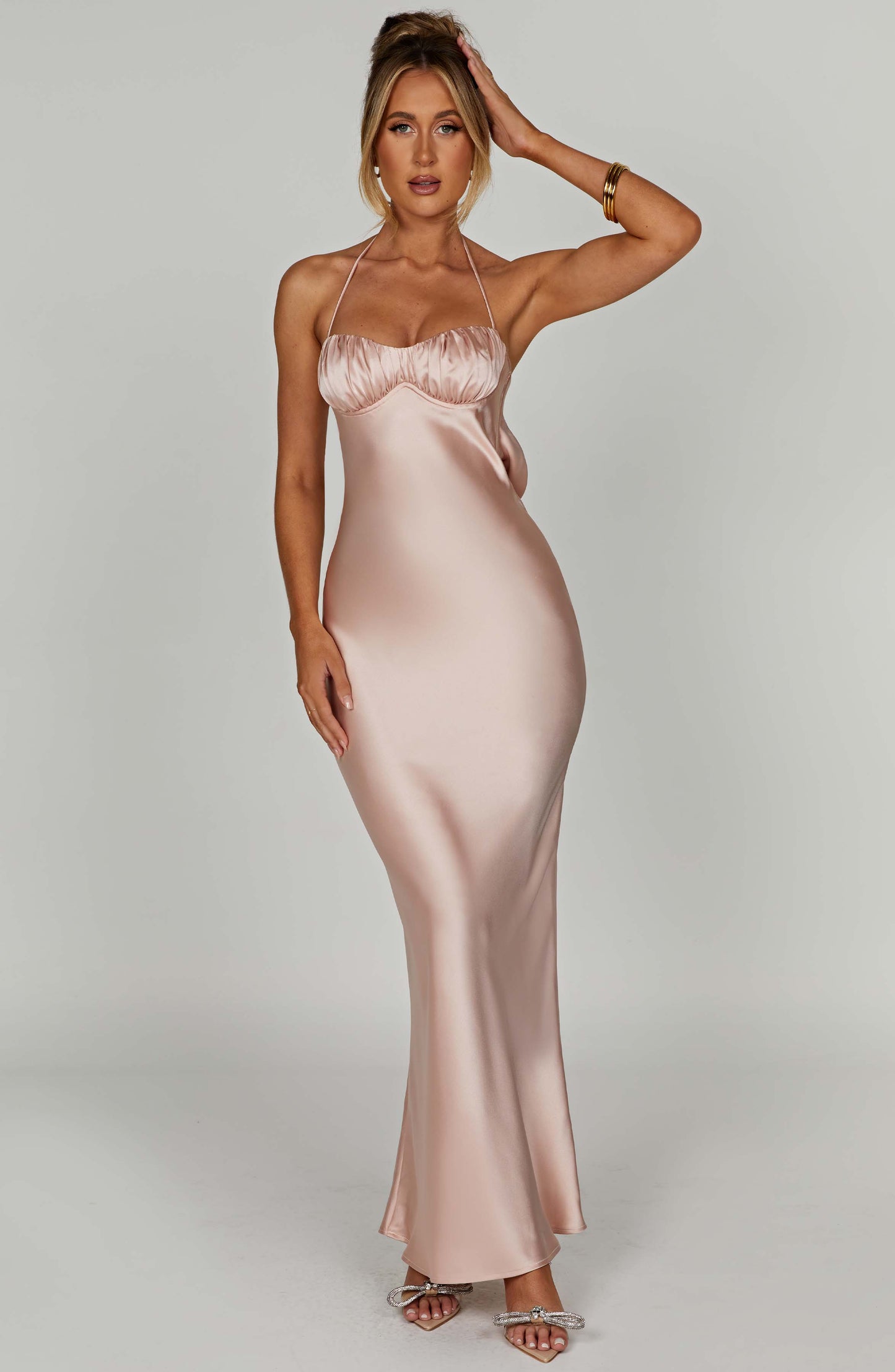 Kali Maxi Dress - Blush - Dress - DINIBLO 