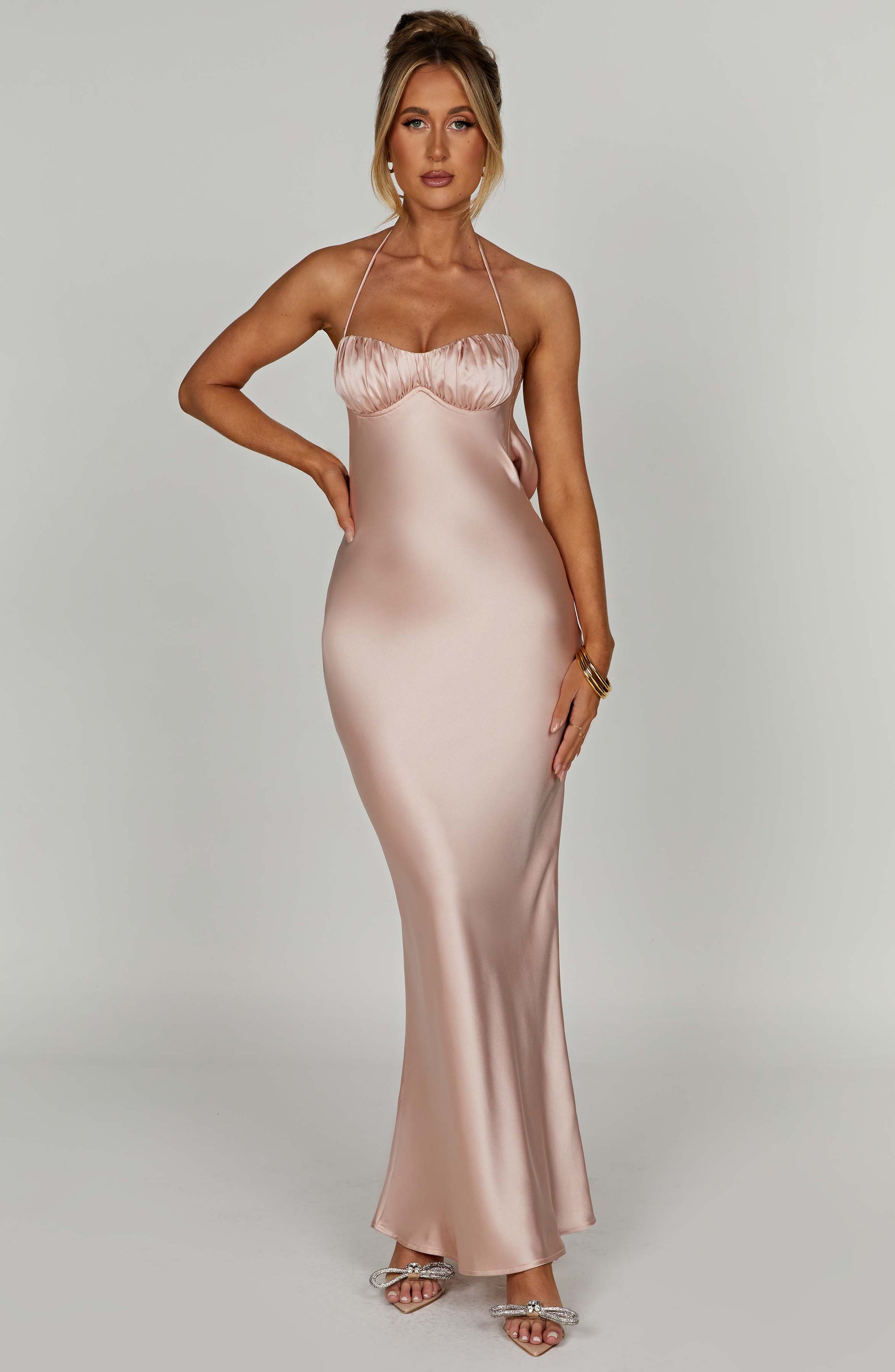 Kali Maxi Dress - Blush - Dress - DINIBLO 