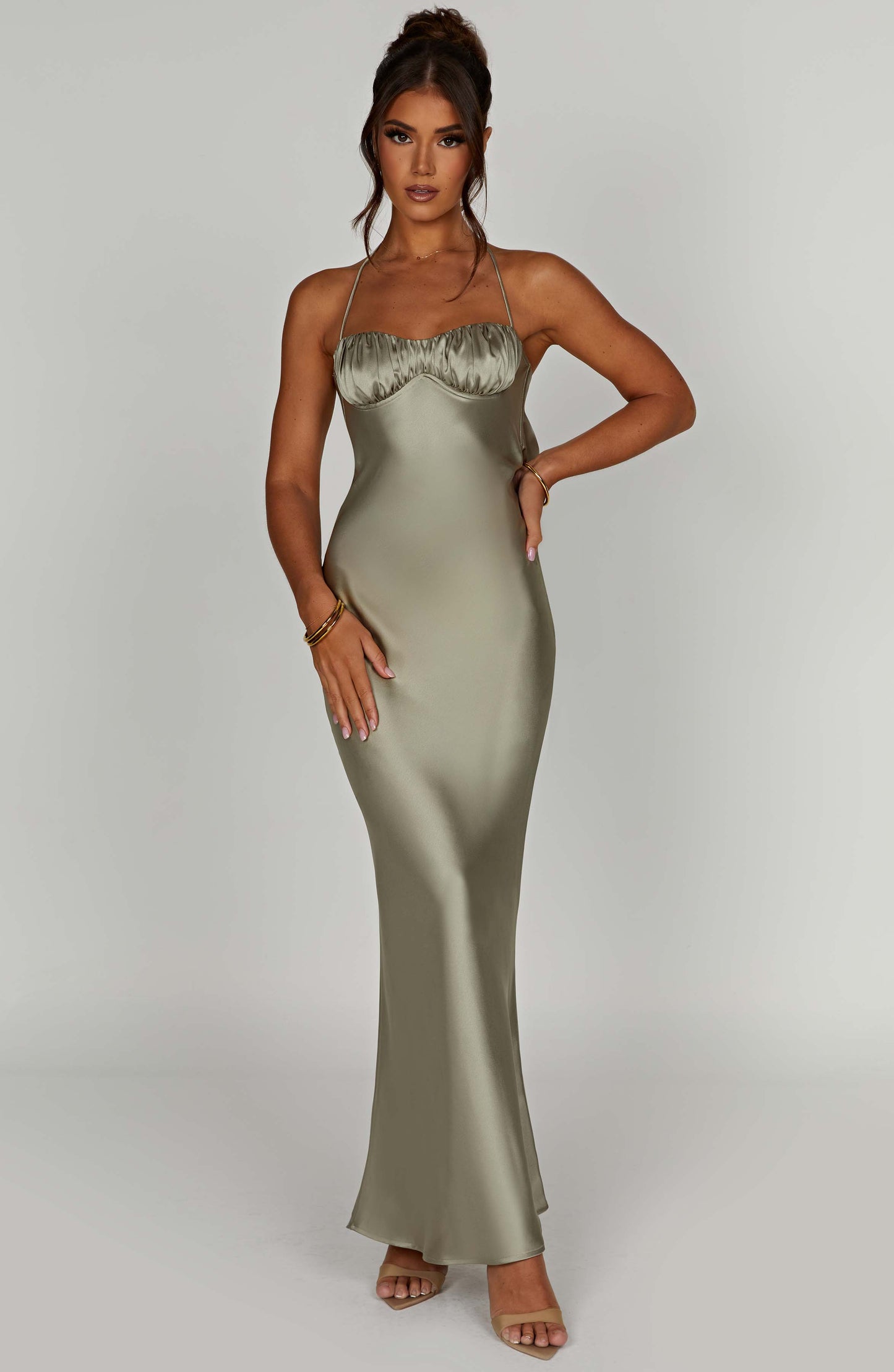 Kali Maxi Dress - Sage - Dress - DINIBLO 