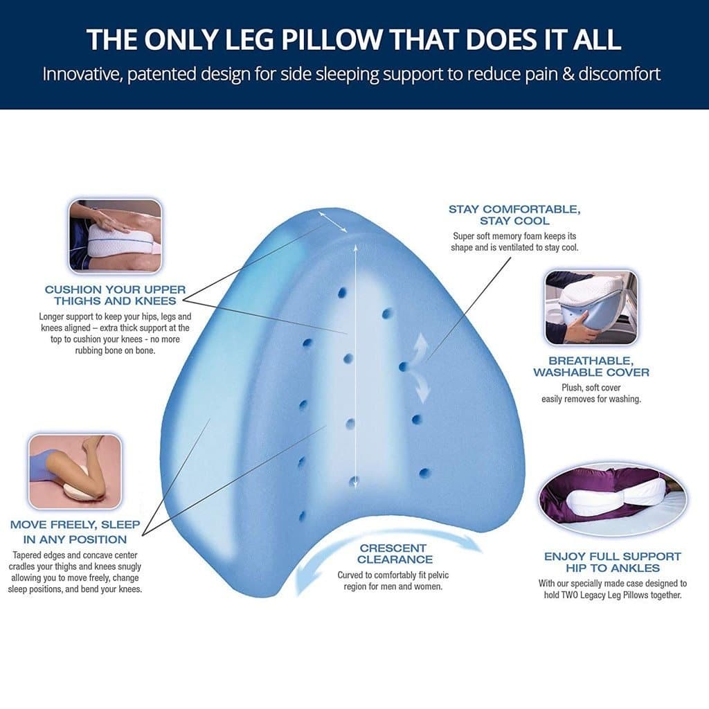 Leg Cushion for Back, Hips, Legs & Knee Support - Personal Care - DINIBLO 