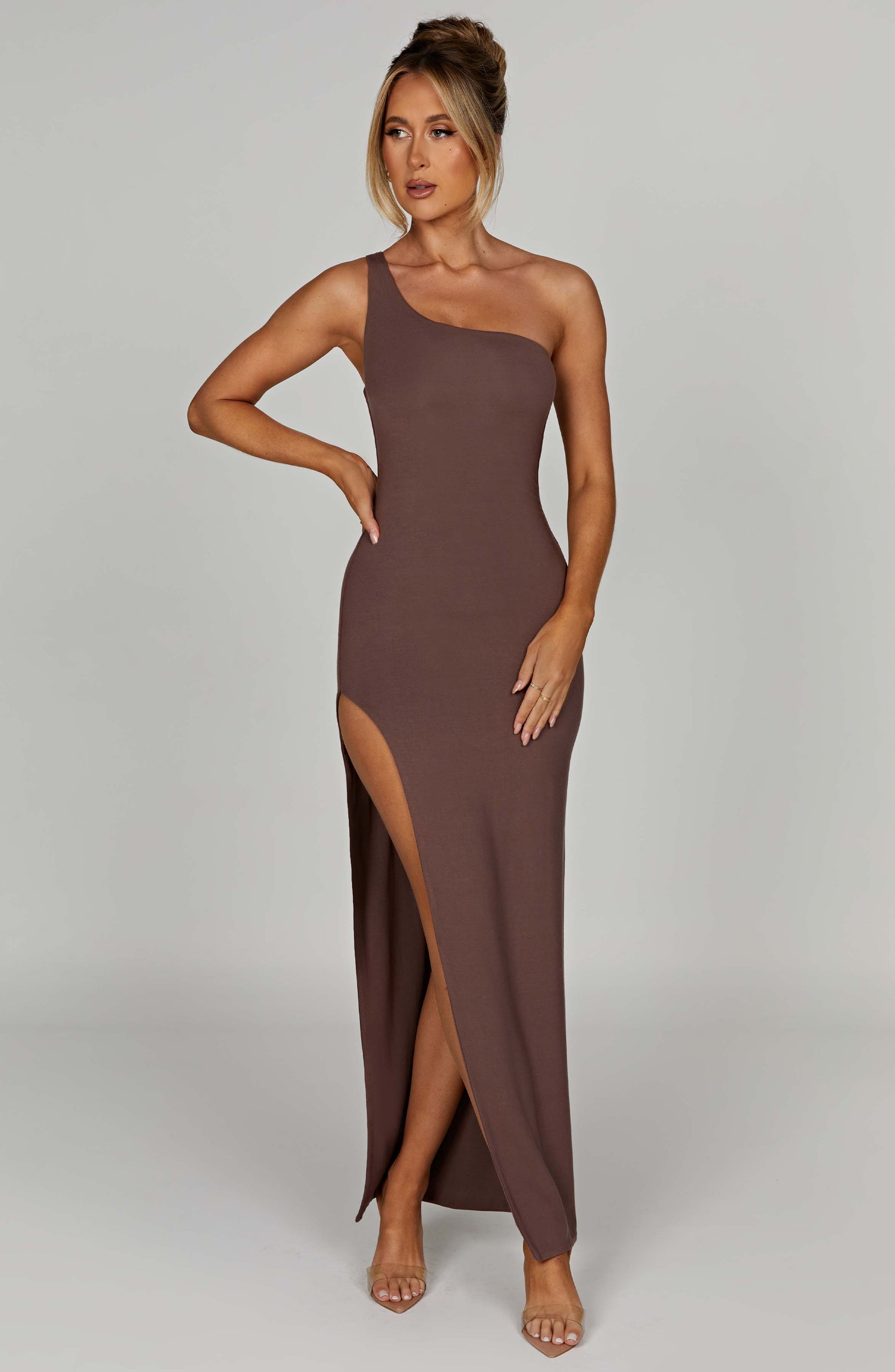 London Maxi Dress - Chocolate - Dress - DINIBLO 