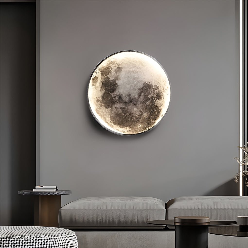 Lunar Moon Dimmable LED Modern Wall Lamp Wall Sconces Lighting Wall Lights - Lighting > Wall Lights > Wall sconces - DINIBLO 