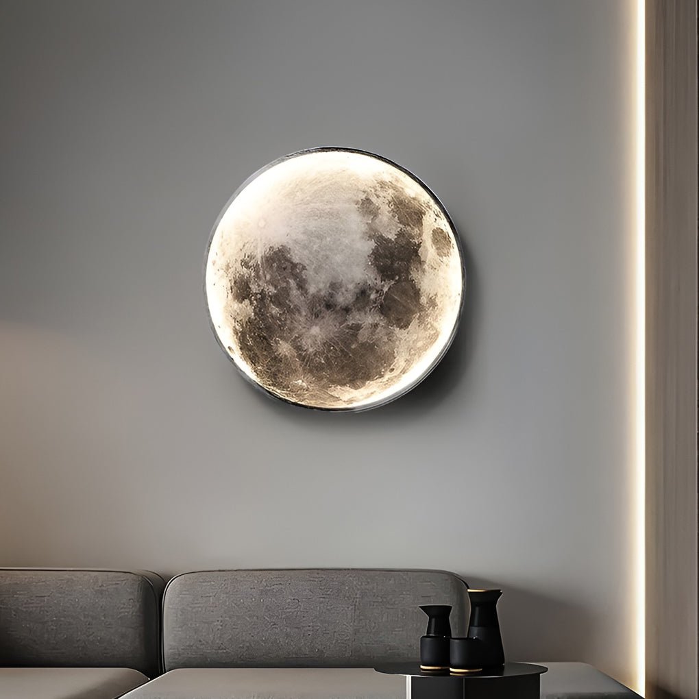 Lunar Moon Dimmable LED Modern Wall Lamp Wall Sconces Lighting Wall Lights - Lighting > Wall Lights > Wall sconces - DINIBLO 