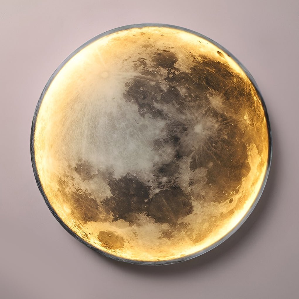 Lunar Moon Dimmable LED Modern Wall Lamp Wall Sconces Lighting Wall Lights - Lighting > Wall Lights > Wall sconces - DINIBLO 