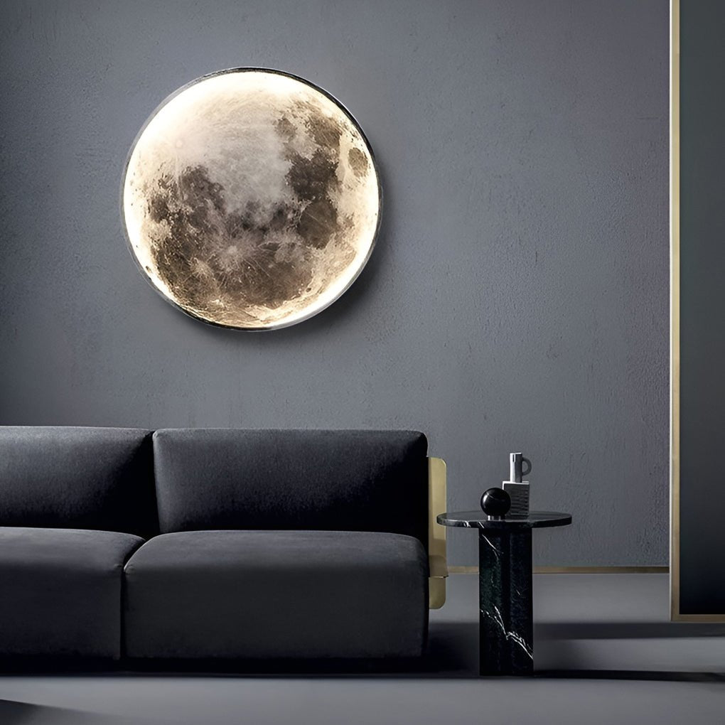 Lunar Moon Dimmable LED Modern Wall Lamp Wall Sconces Lighting Wall Lights - Lighting > Wall Lights > Wall sconces - DINIBLO 