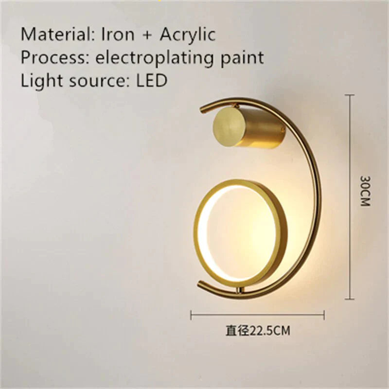 Luxury creative LED Bedside wall lamp - Wall Light - DINIBLO 