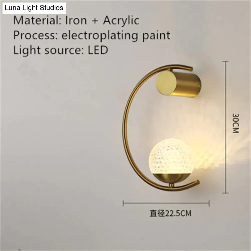 Luxury creative LED Bedside wall lamp - Wall Light - DINIBLO 