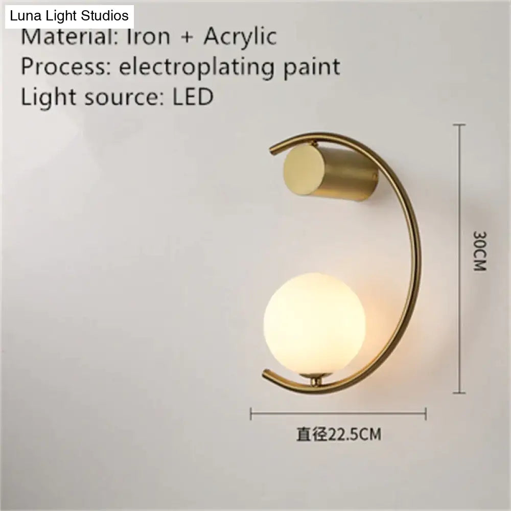 Luxury creative LED Bedside wall lamp - Wall Light - DINIBLO 