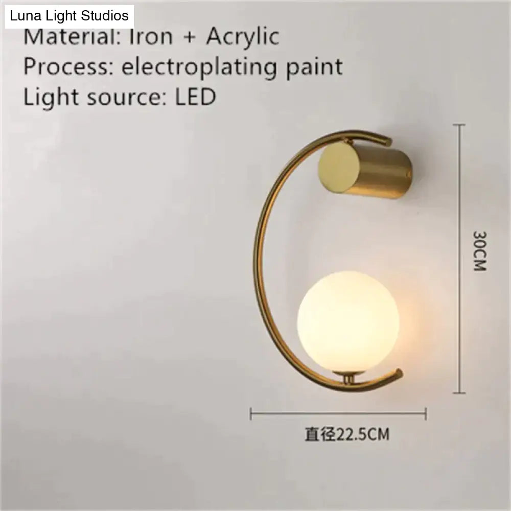 Luxury creative LED Bedside wall lamp - Wall Light - DINIBLO 