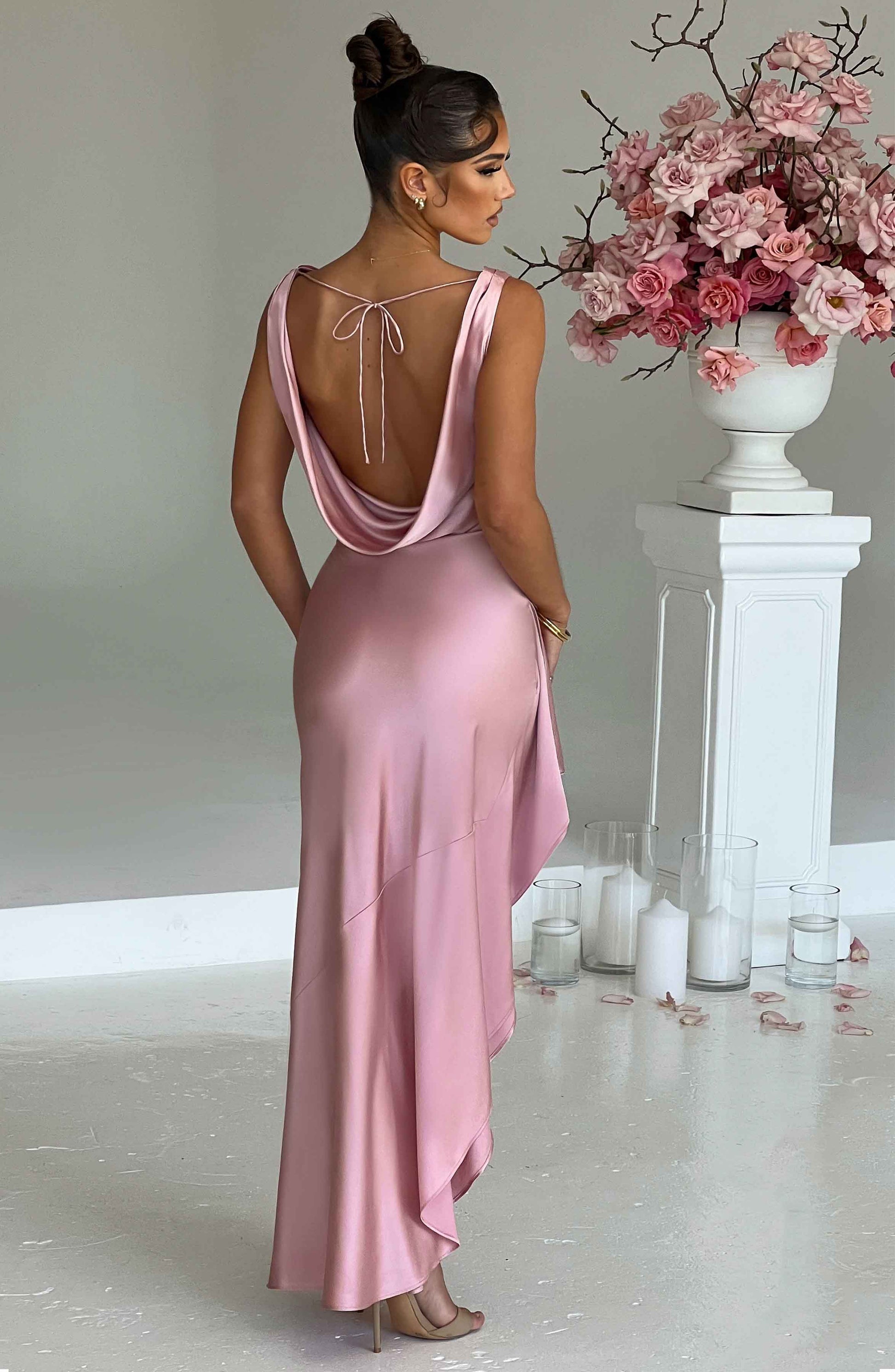 Marilyn Maxi Dress - Blush - Dress - DINIBLO 