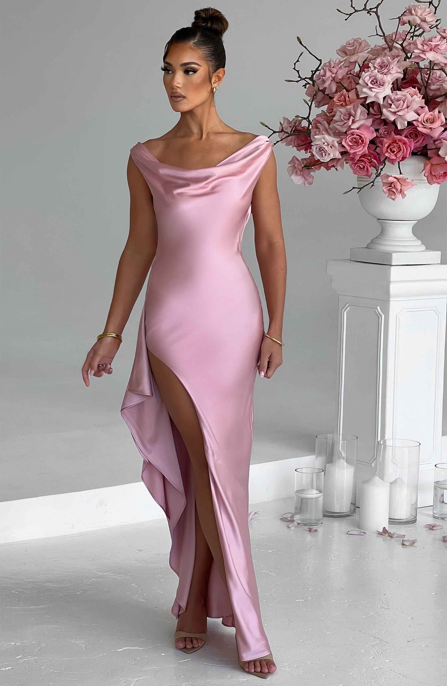 Marilyn Maxi Dress - Blush - Dress - DINIBLO 