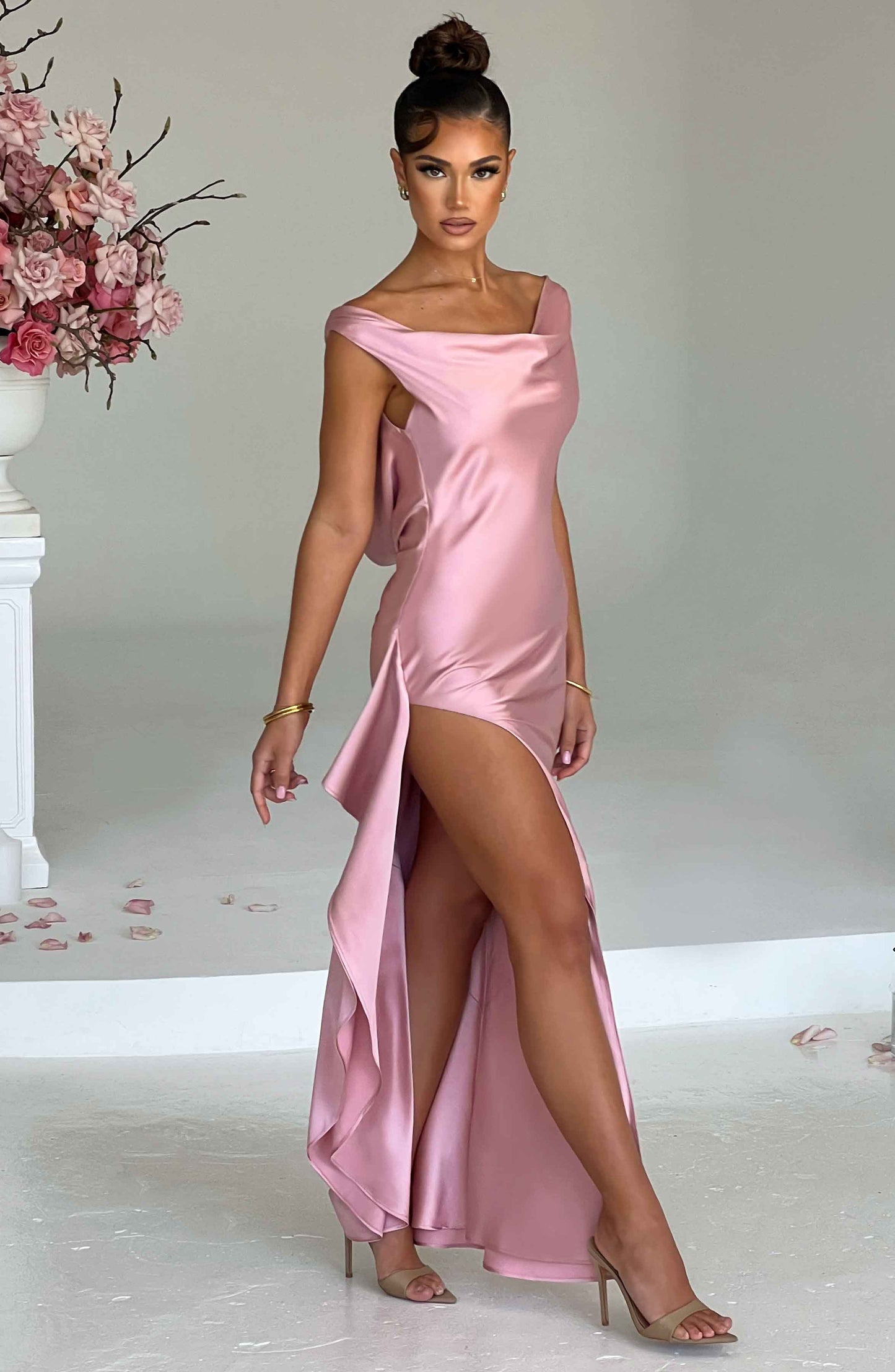 Marilyn Maxi Dress - Blush - Dress - DINIBLO 