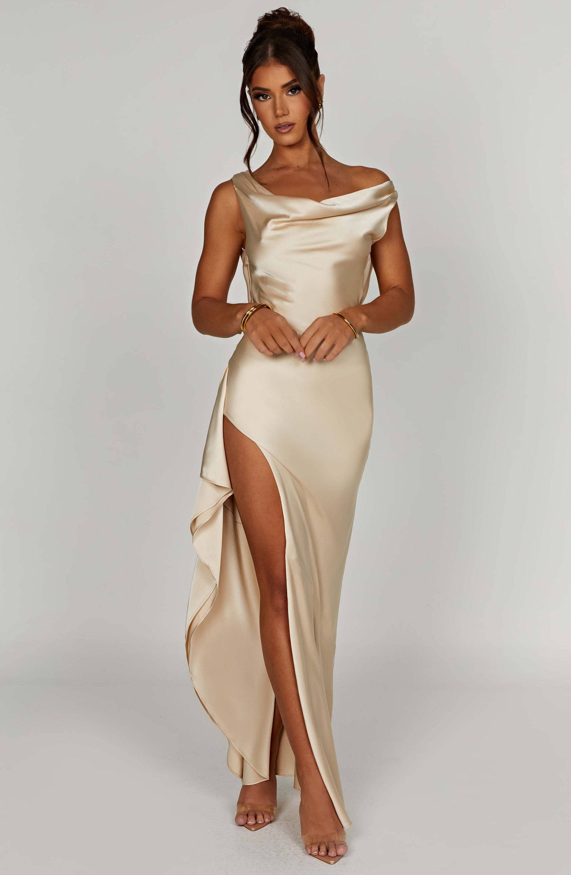 Marilyn Maxi Dress - Champagne - Dress - DINIBLO 