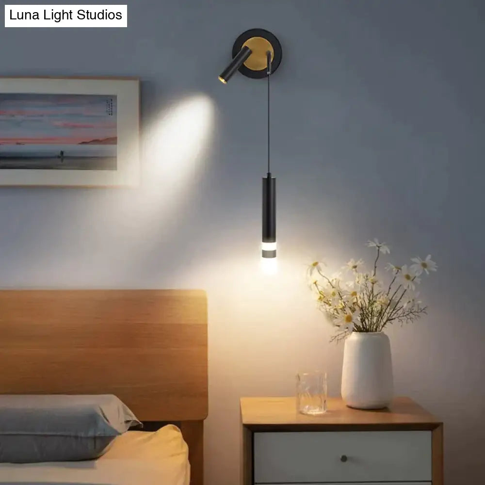 Minimalist Creative Luxury  Bedroom bedside wall lamp with spotlight - Wall Lamp - DINIBLO 