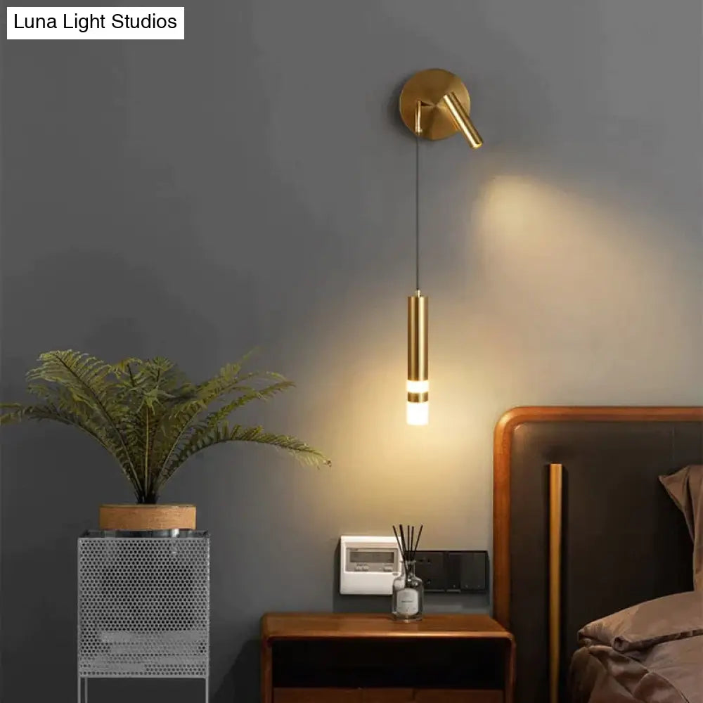 Minimalist Creative Luxury  Bedroom bedside wall lamp with spotlight - Wall Lamp - DINIBLO 