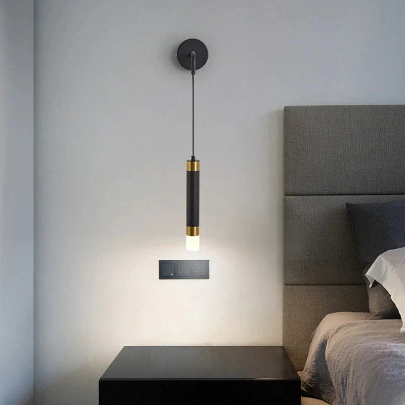 Minimalist Creative Luxury  Bedroom bedside wall lamp with spotlight - Wall Lamp - DINIBLO 