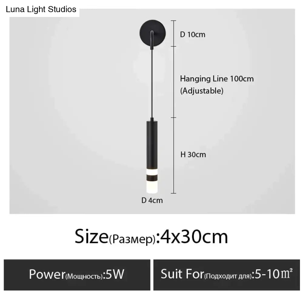 Minimalist Creative Luxury  Bedroom bedside wall lamp with spotlight - Wall Lamp - DINIBLO 