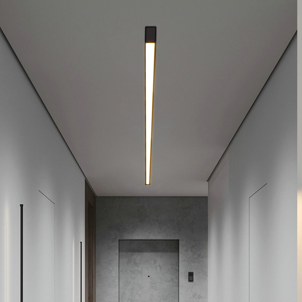 Minimalist Strip Stepless Dimming LED Modern Ceiling Light with Remote Control - Lighting > Wall Lights > LED Wall Lights - DINIBLO 