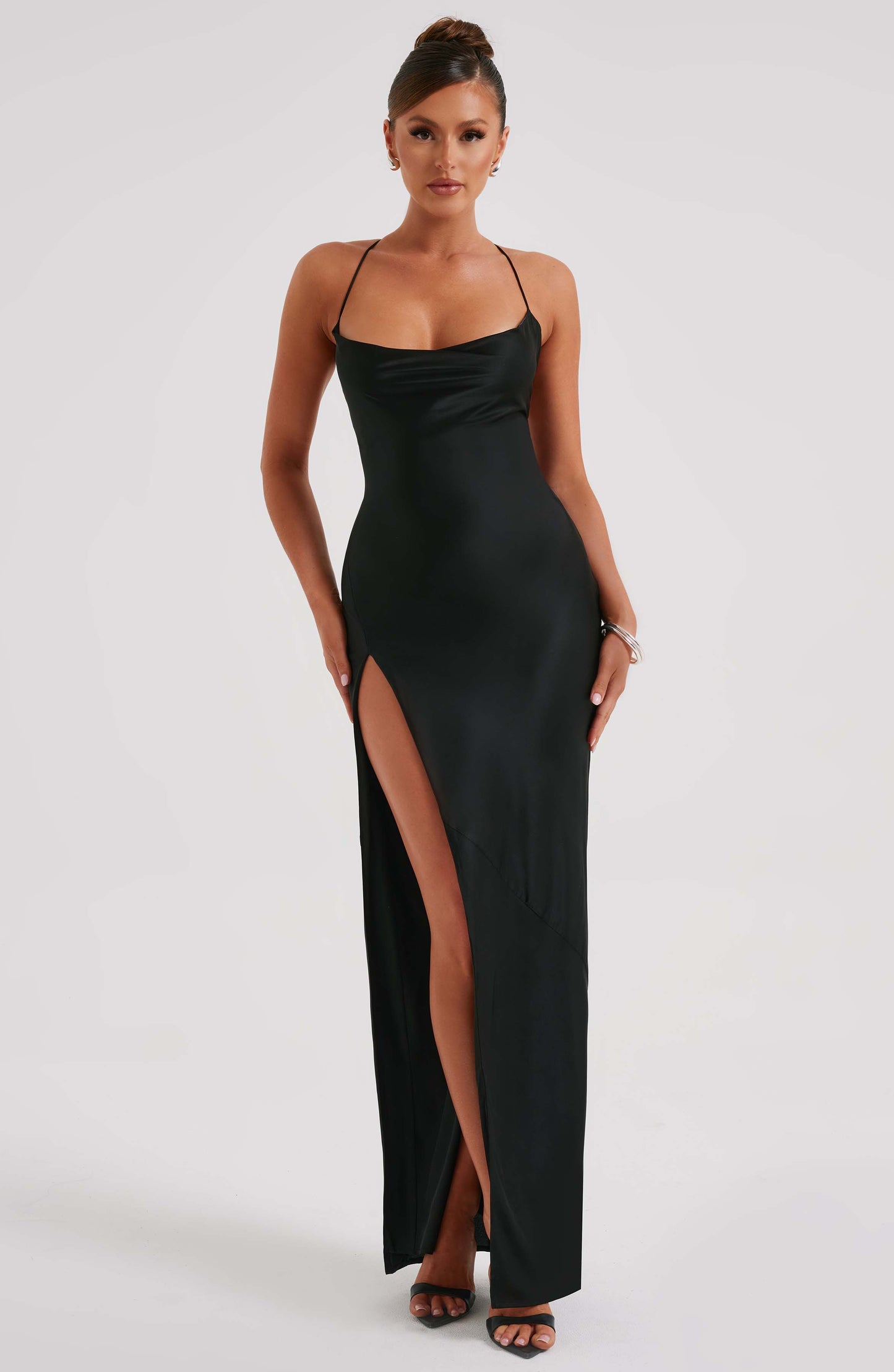 Misha Maxi Dress - Black - Dress - DINIBLO 