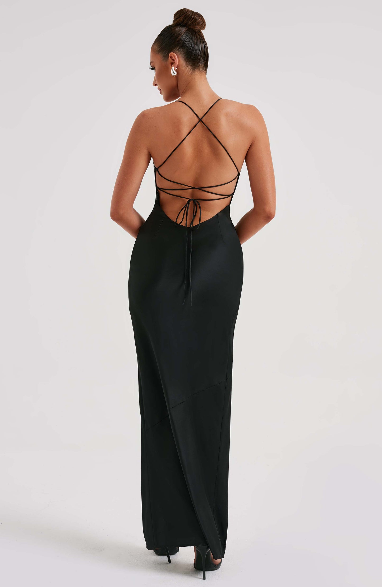 Misha Maxi Dress - Black - Dress - DINIBLO 