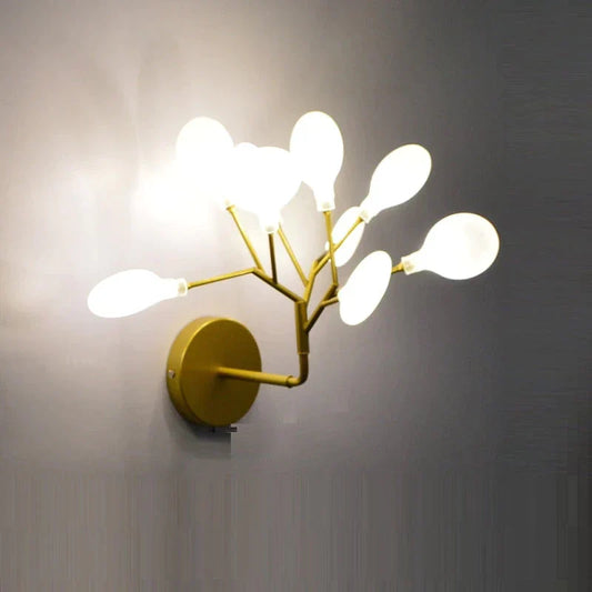 Modern firefly Tree Branch LED Wall Light for Bedroom Study Room - Wall Light - DINIBLO 