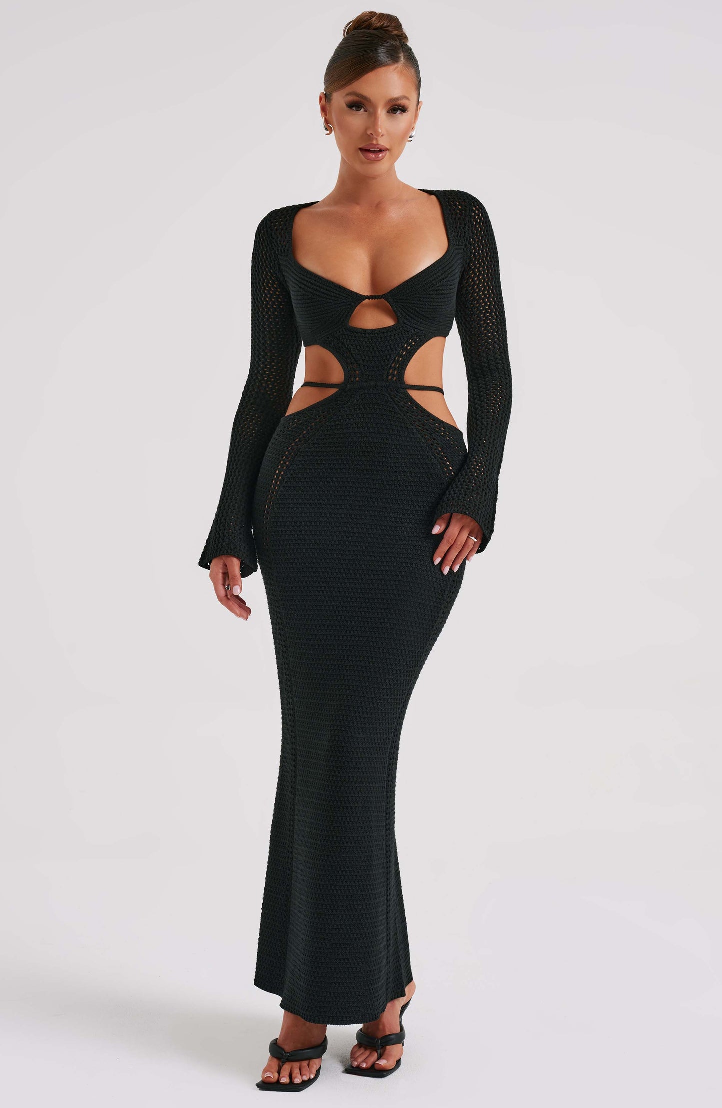 Nadine Maxi Dress - Black - Dress - DINIBLO 