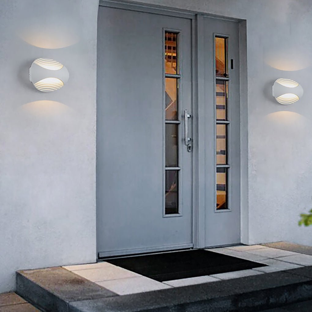 Nordic Minimalist Creative Waterproof LED Background Wall Sconces - Lighting > Wall Lights > Wall sconces - DINIBLO 