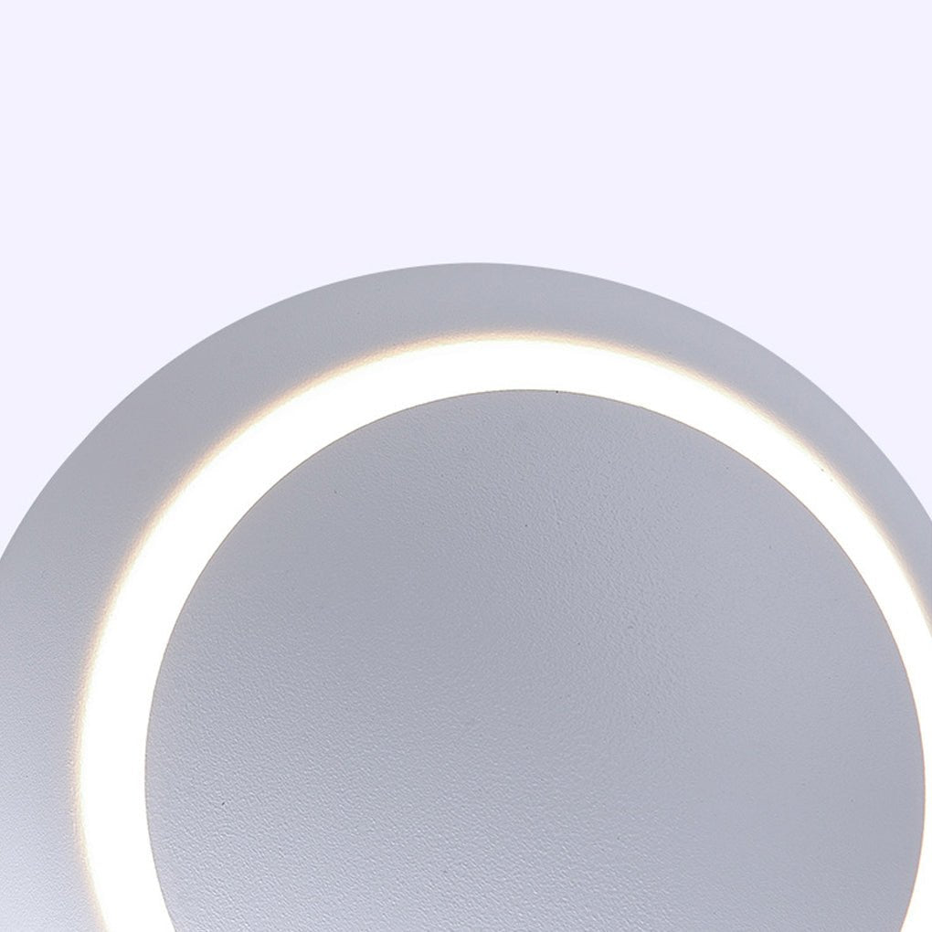 Nordic Minimalist LED Rotatable Round Wall Lights for Living Room Dining Room Cafe - Lighting > Wall Lights > Wall sconces - DINIBLO 