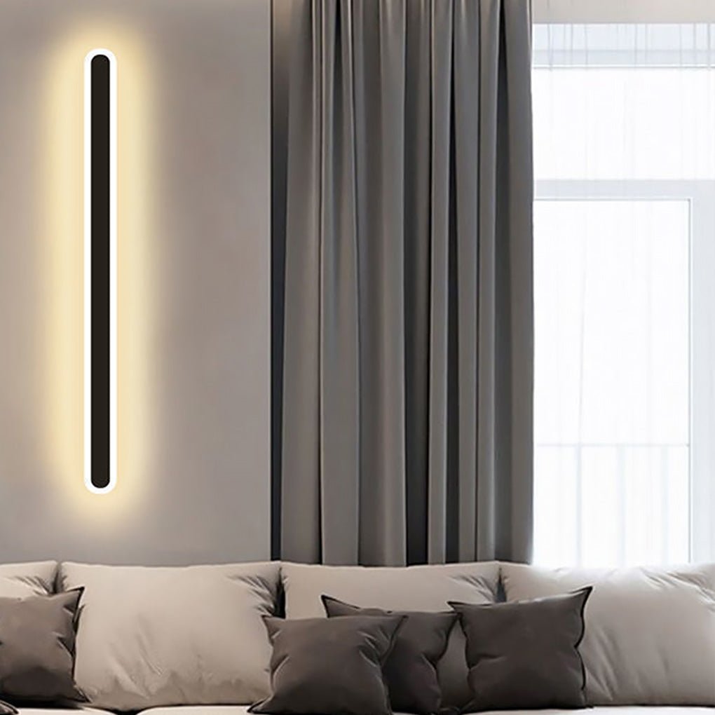 Nordic Minimalist Strip LED Aisle Bedside Living Room Background Wall Sconces - Lighting > Wall Lights > LED Wall Lights - DINIBLO 