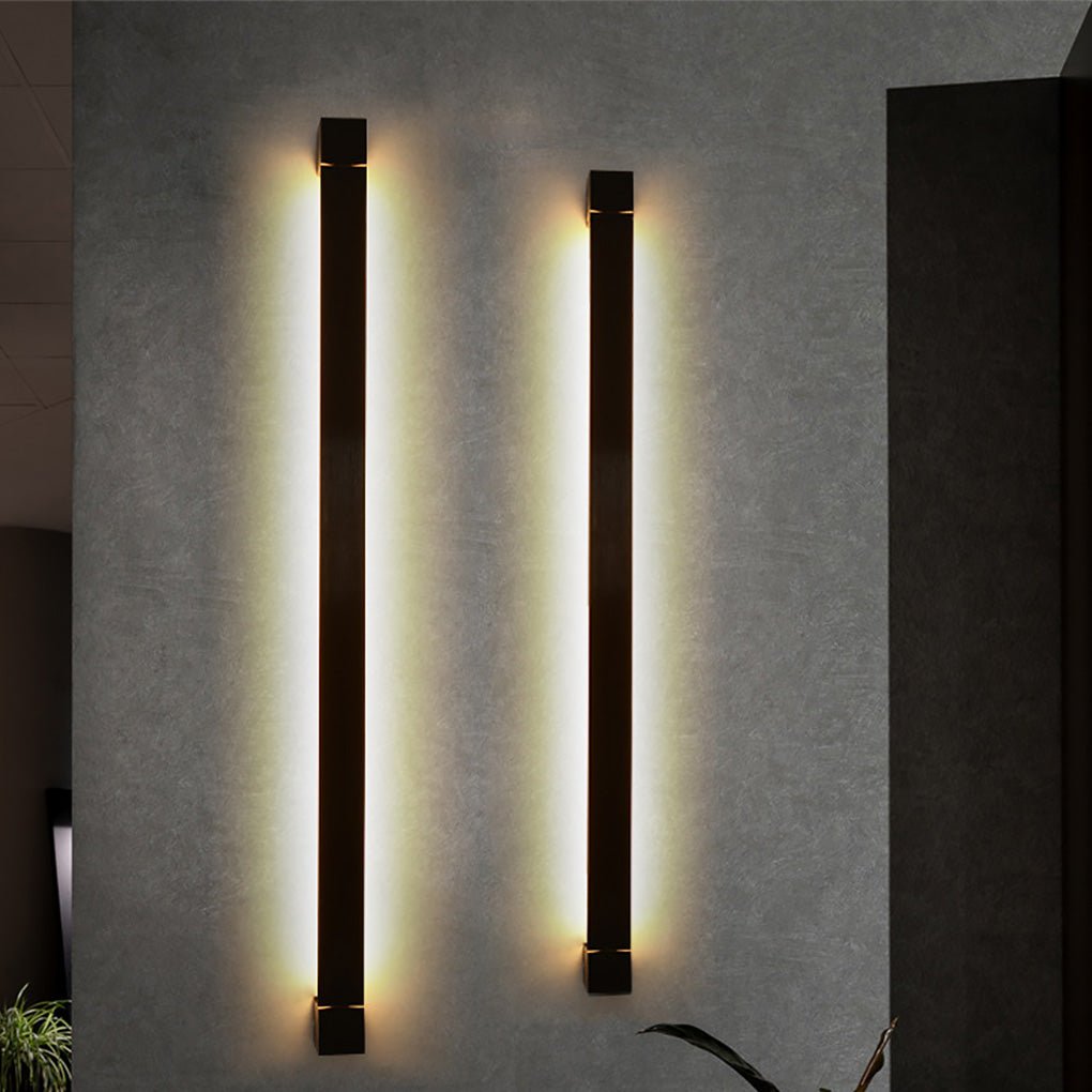 Nordic Ultra-thin Long Strip LED Bedside Background Wall Rotatable Wall Lamp - Lighting > Wall Lights > LED Wall Lights - DINIBLO 