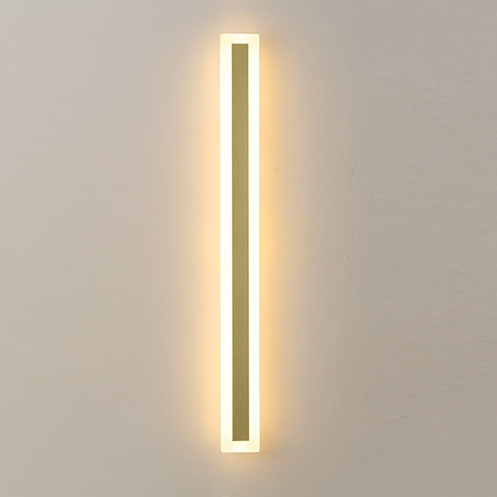 Outdoor Waterproof Rust-proof Minimalist Strip LED Wall Sconces Garden Light - Lighting > Outdoor Lighting > Outdoor Wall Lighting - DINIBLO 