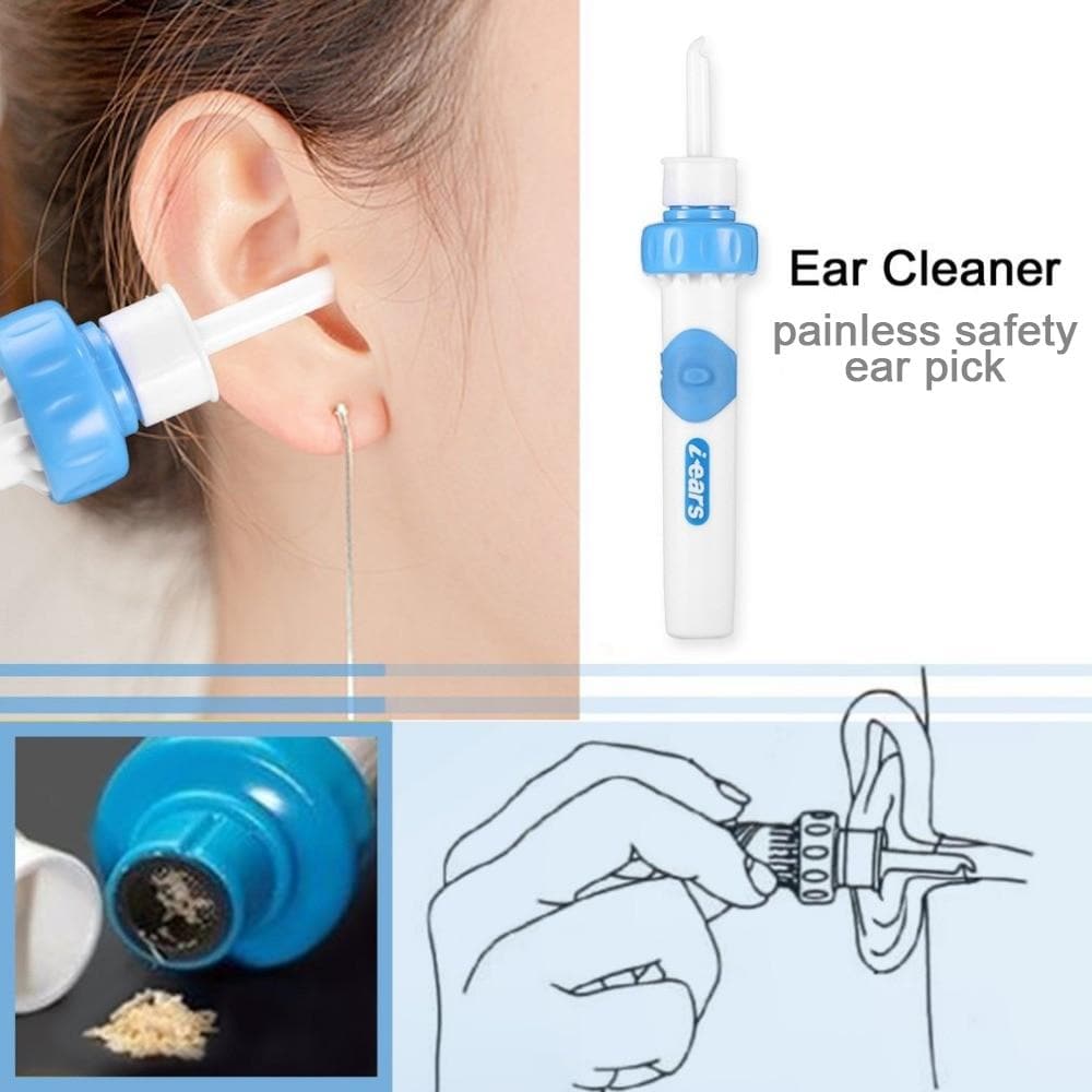 Painless Electric Vacuum Ear Cleaner Kit - Ear Cleaner - DINIBLO 