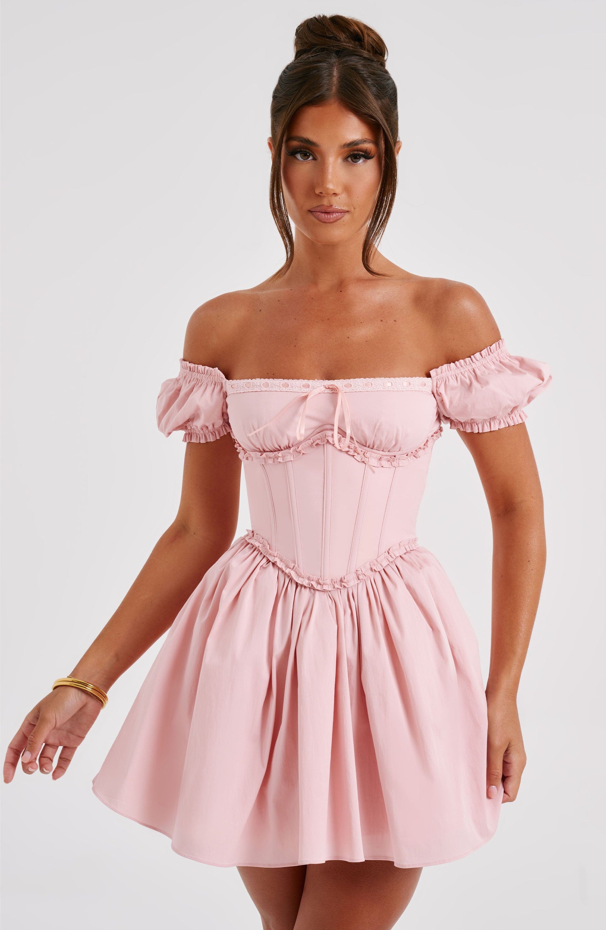 Penelope Mini Dress - Blush - Dress - DINIBLO 