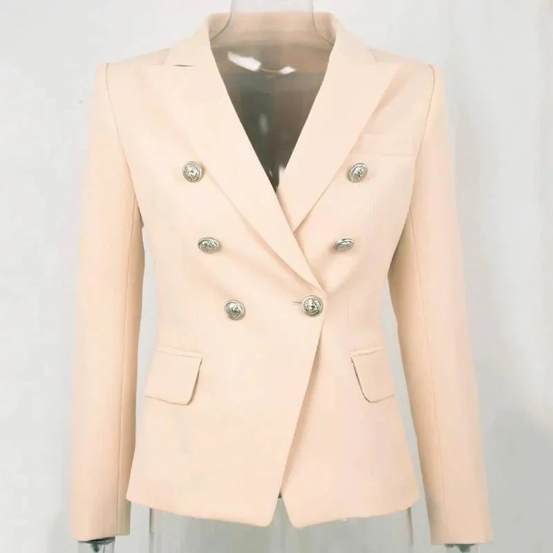 The Priscilla Slim Fit Blazer - Sand -  - DINIBLO 