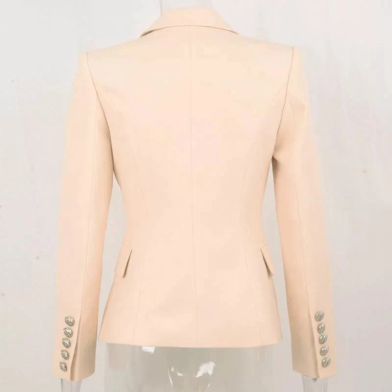 The Priscilla Slim Fit Blazer - Sand -  - DINIBLO 