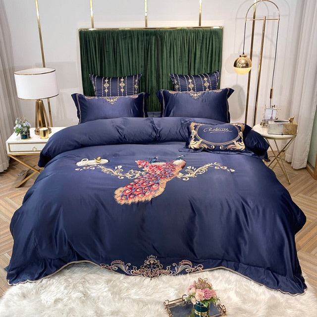 Sapphire Duvet Cover Set - Bed - DINIBLO 