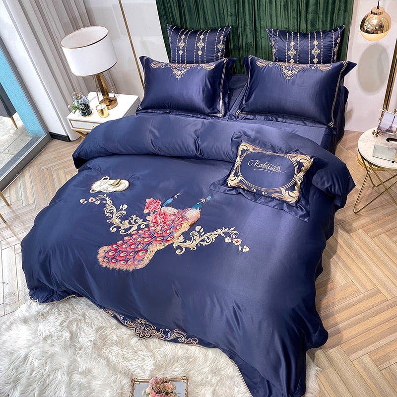 Sapphire Duvet Cover Set - Bed - DINIBLO 